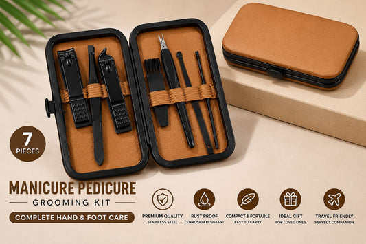 Manicure Pedicure Grooming Kit – Complete Hand & Foot Care Trendy Valley